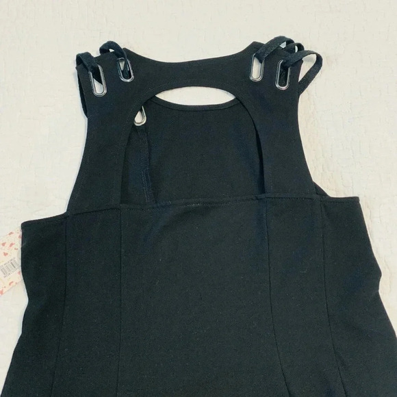 Free People Size XS Sleeveless Black Baby Love Trapeze Dress NEW! - Picture 6 of 8